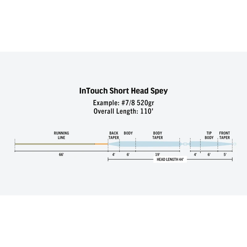 RIO InTouch Short Head Spey Fly Fishing Line 6 RIO InTouch Short Head Spey Fly Fishing Line - Image 4